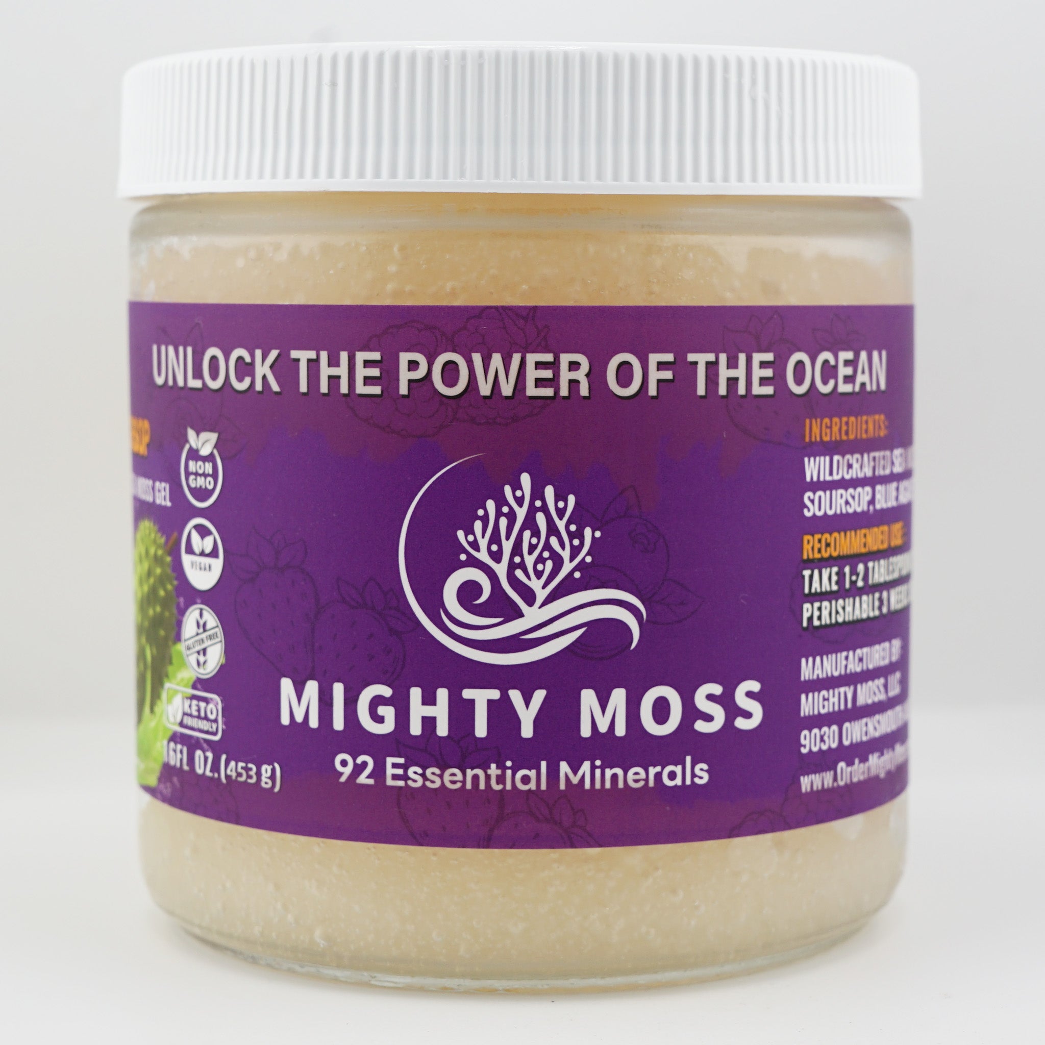 Soursop Sea Moss Gel – Mighty Moss