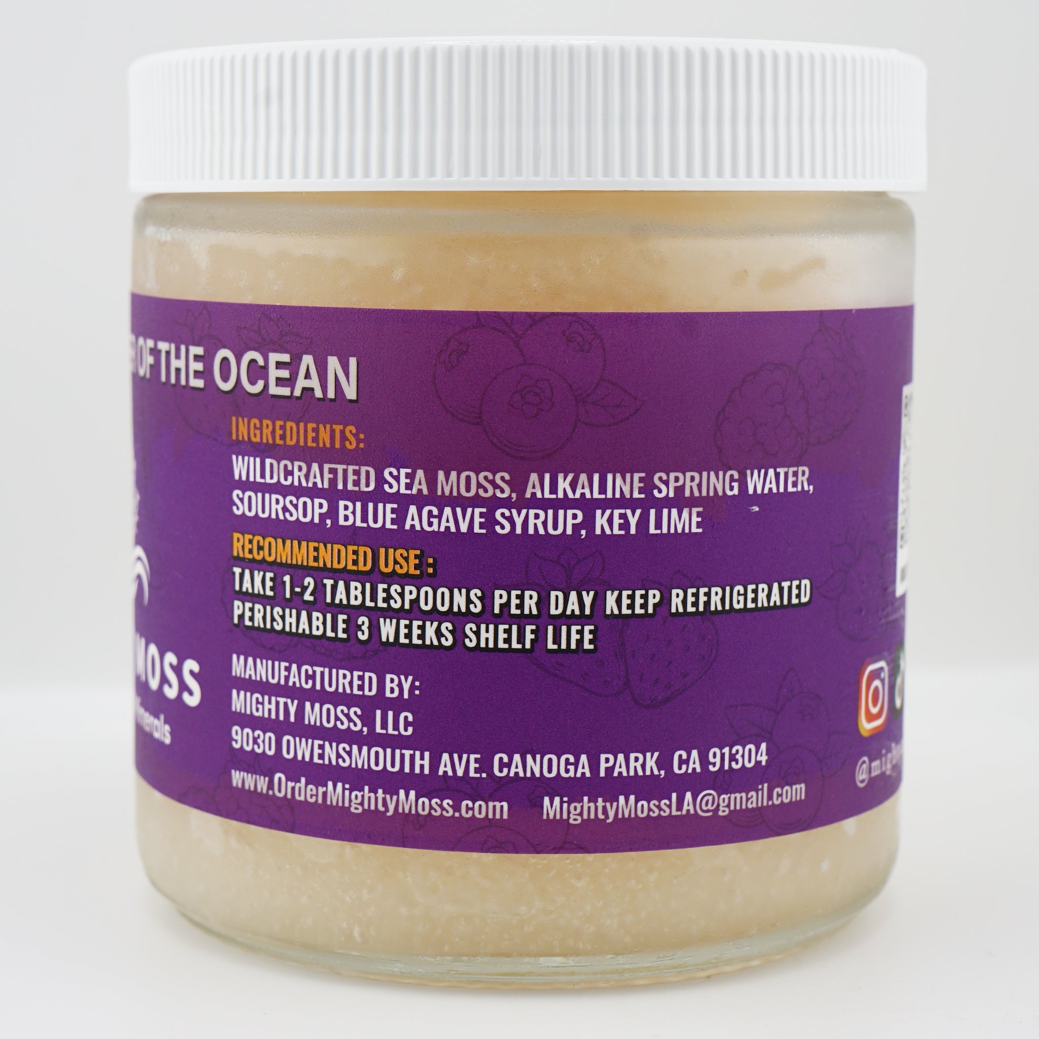 Soursop Sea Moss Gel – Mighty Moss
