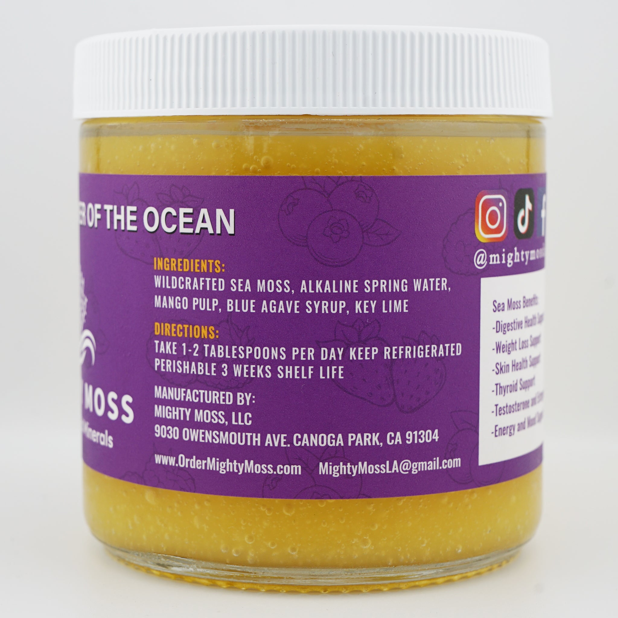 Mango Sea Moss Gel