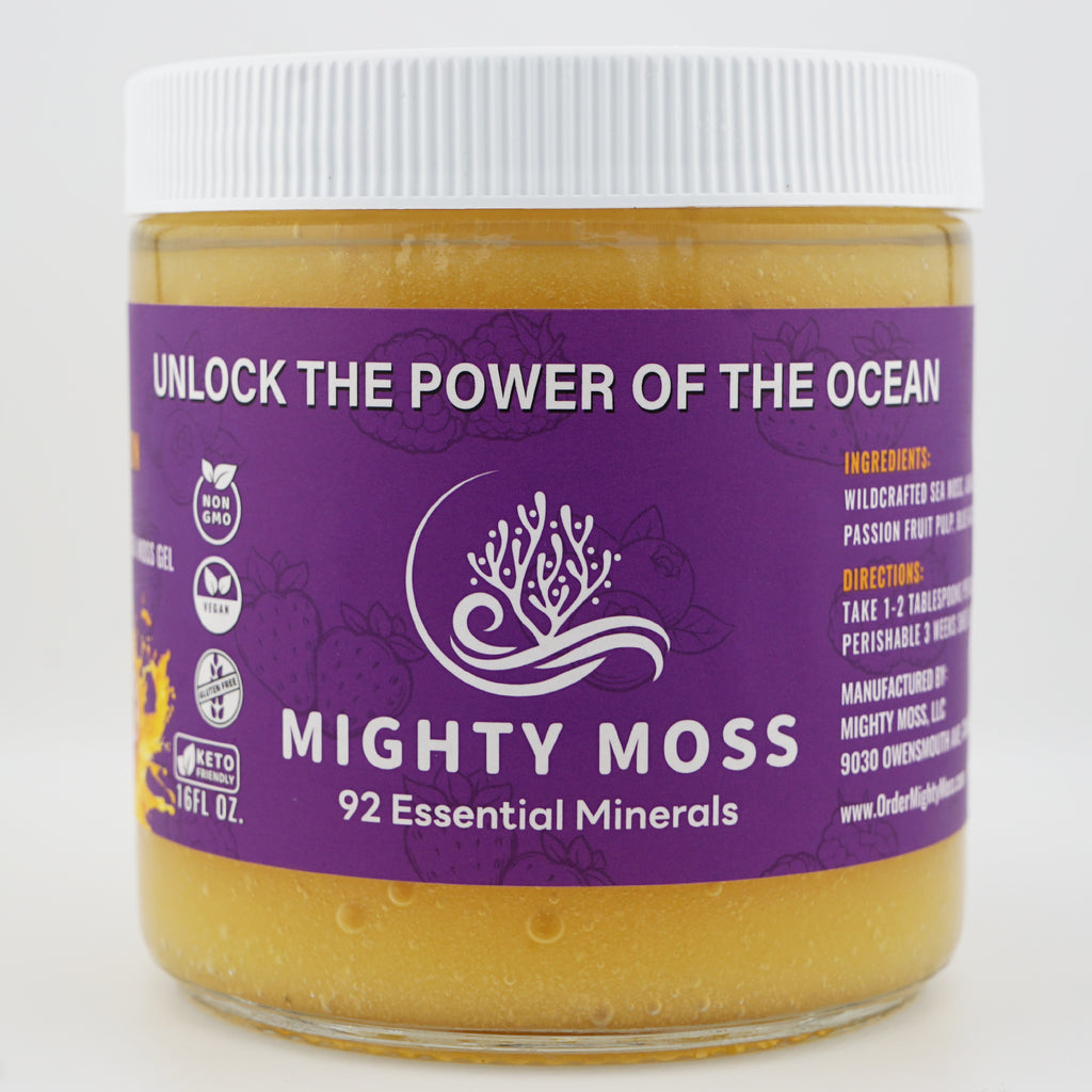 Passion Fruit Sea Moss Gel