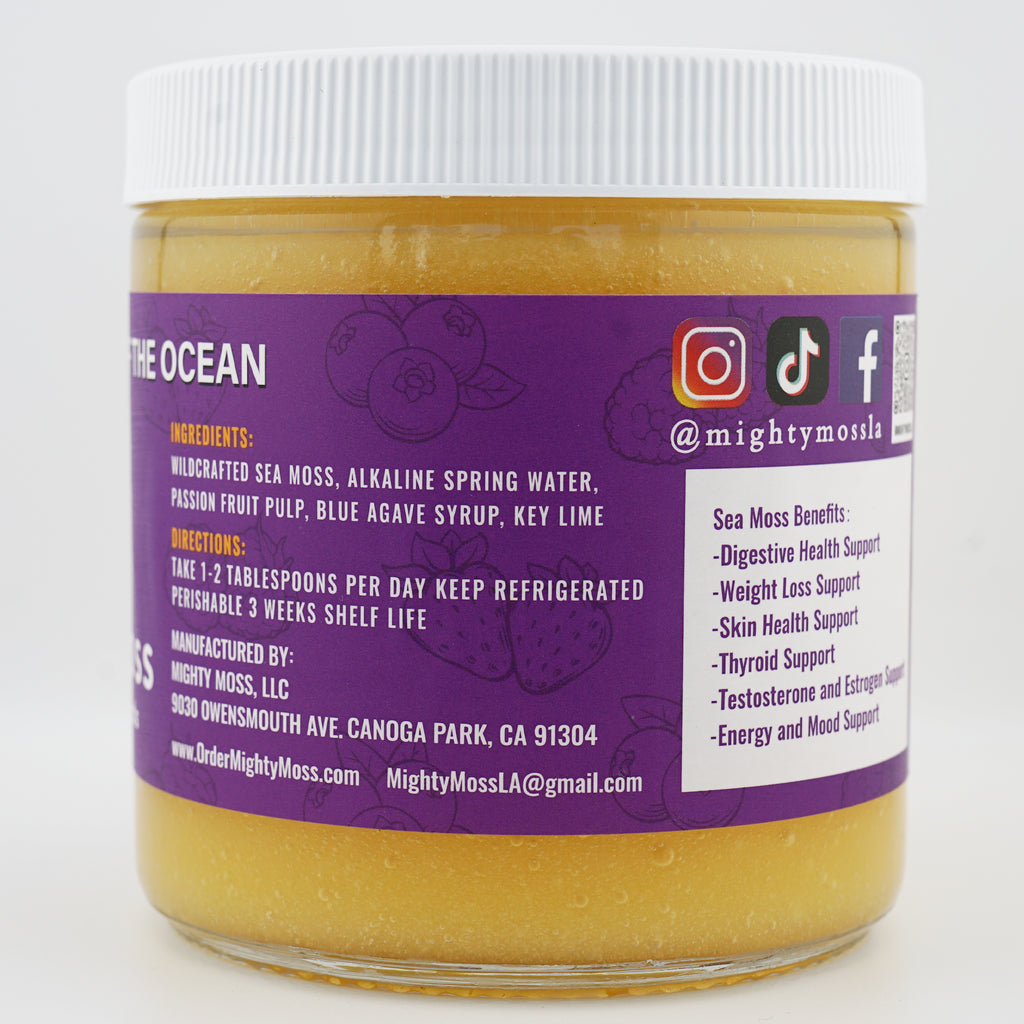 Passion Fruit Sea Moss Gel