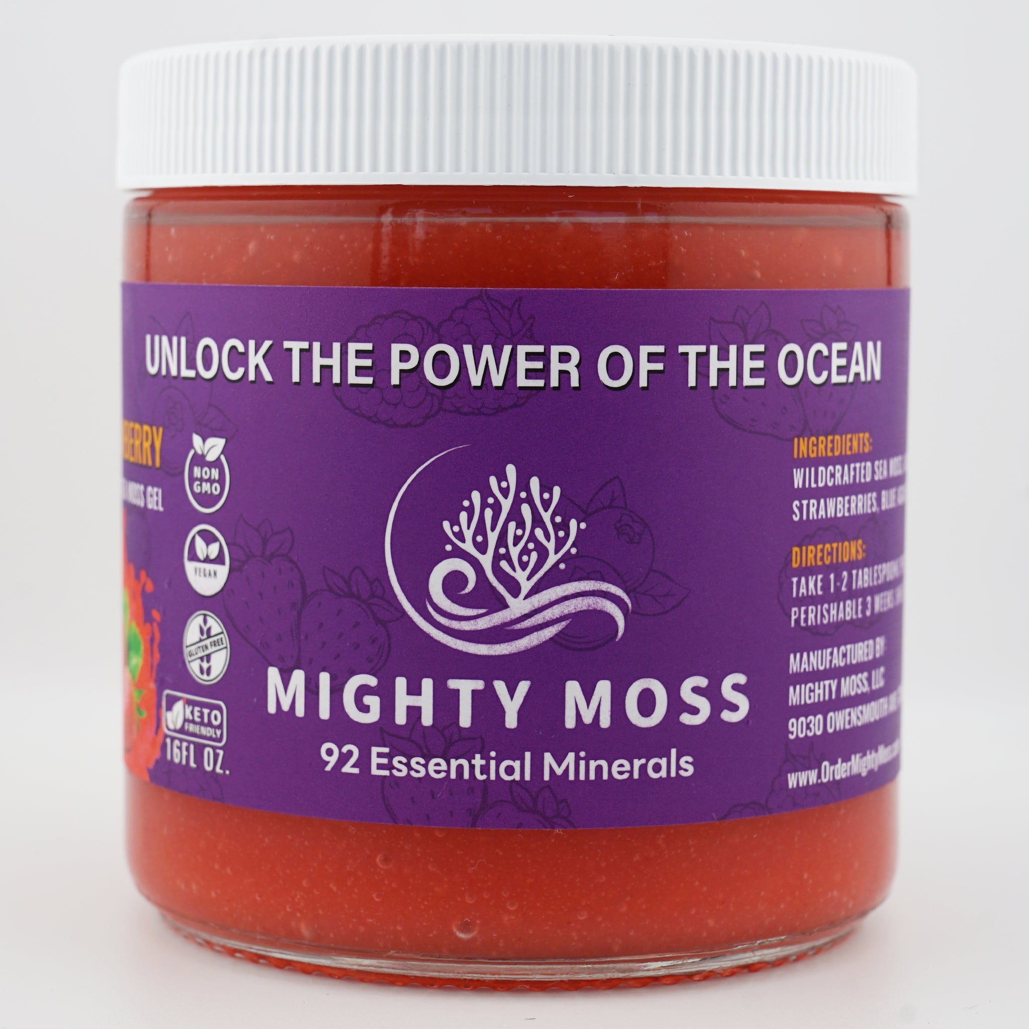 Strawberry Sea Moss Gel